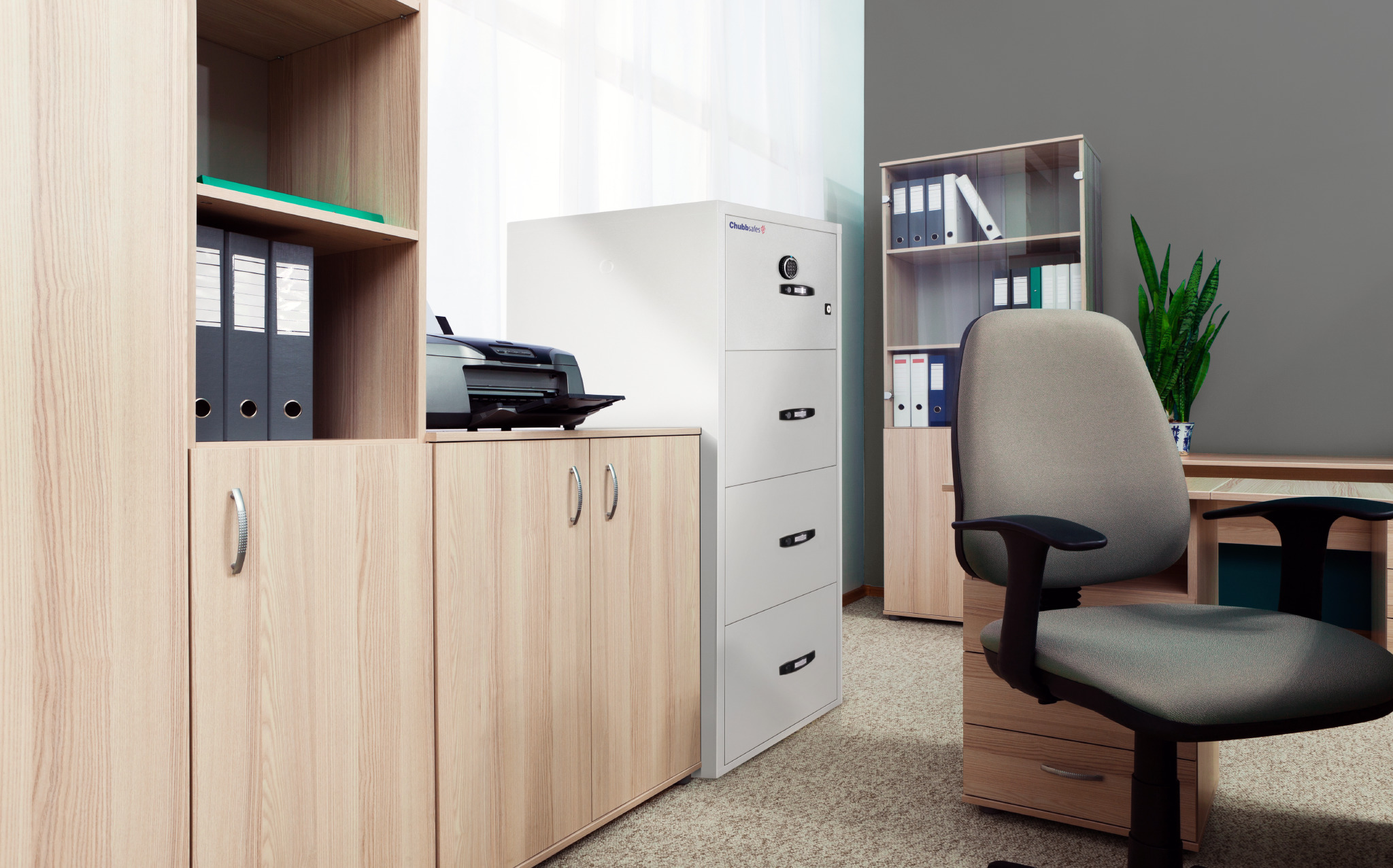 Fireproof 4 Drawer Filing Cabinets
