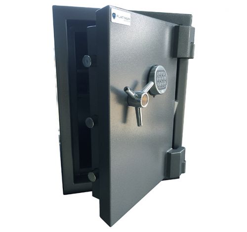 Platinum BO2 Grade 1 TDR Burglar & Fire Resistant Safe door open